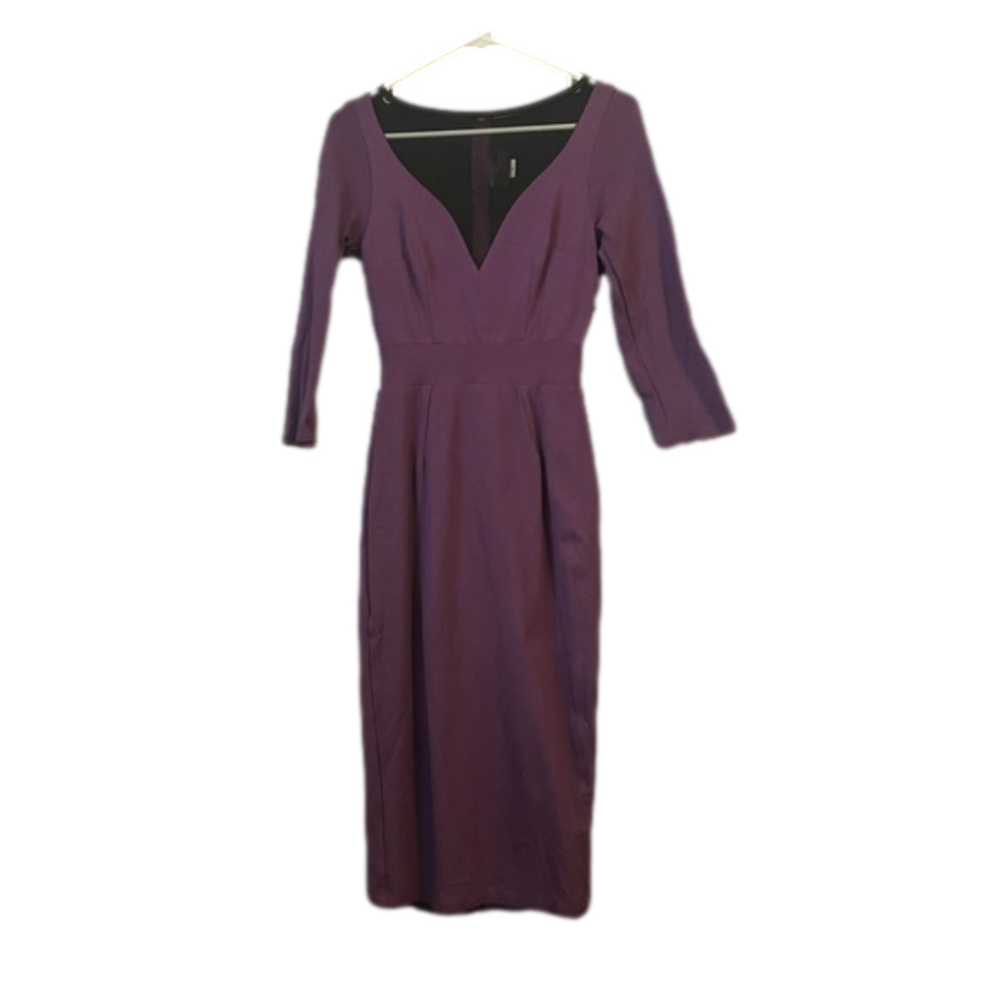 Elvira Dress collaboration with Pinup Girl Clothing Size Small Purple